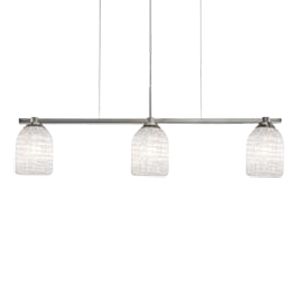 Bimbi Bianco Linear Suspension by Oggetti Luce - Starlight Lighting USA and Canada
